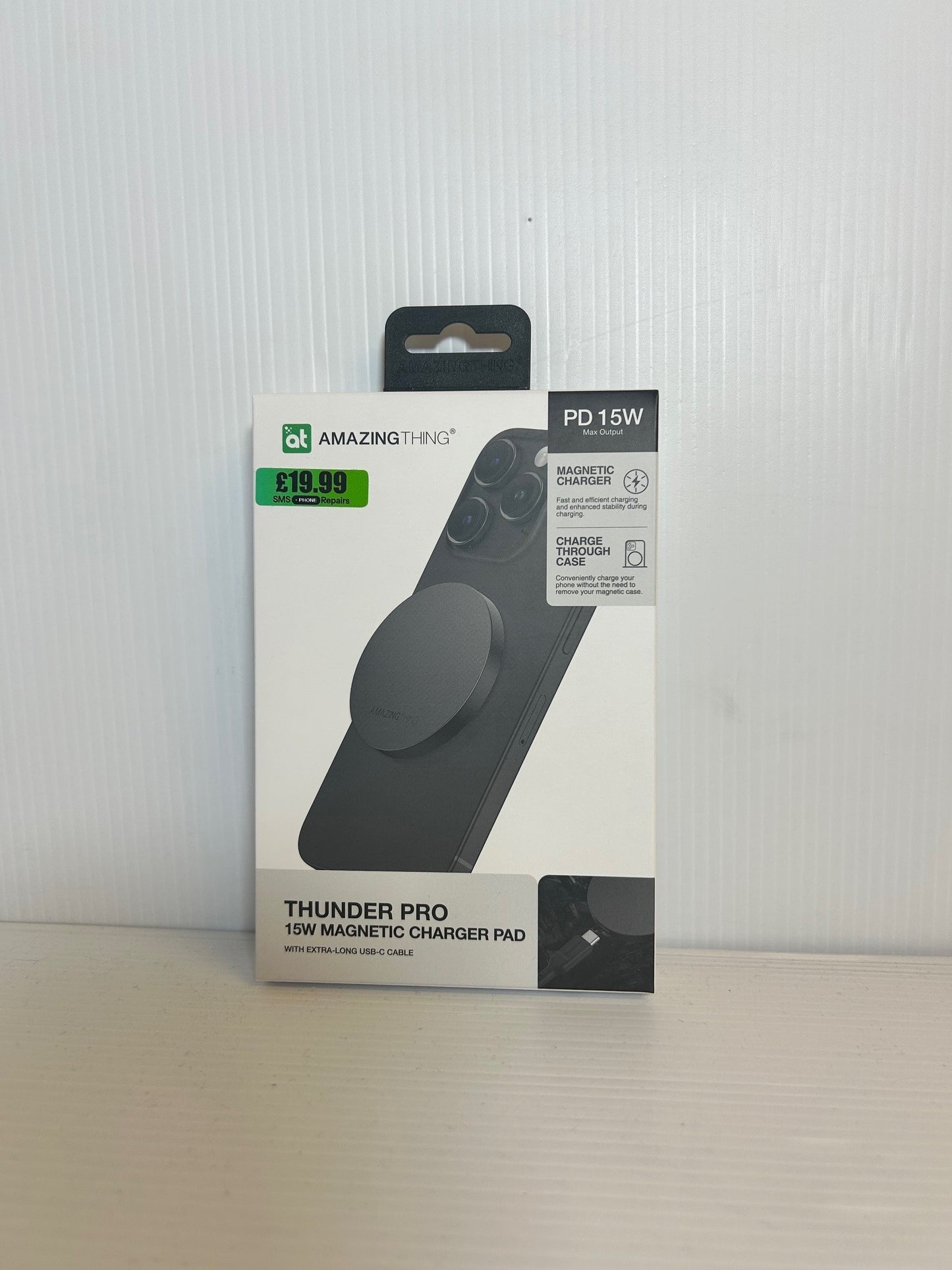 Thunder Pro 15W Magnetic Charger Pad