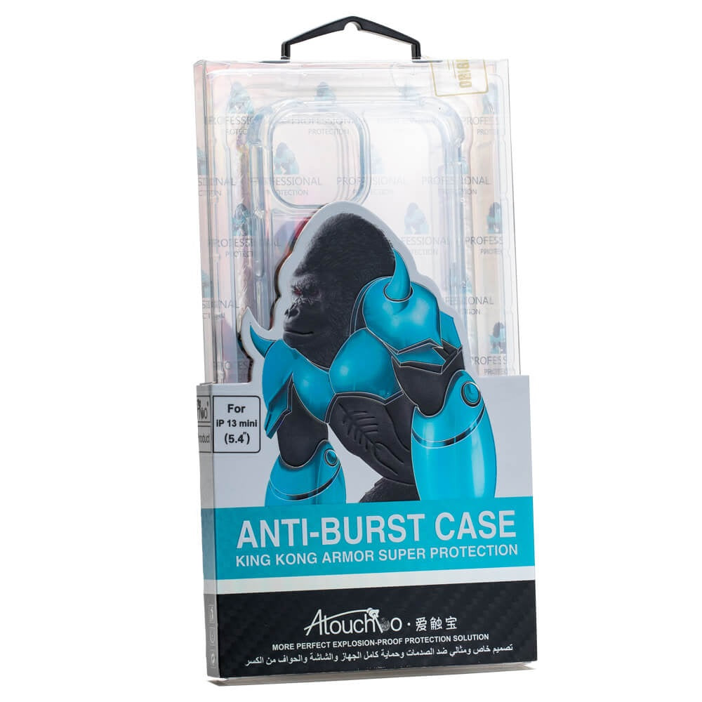 King Kong - Anti Burst for iPhone 12/13 Mini - Clear