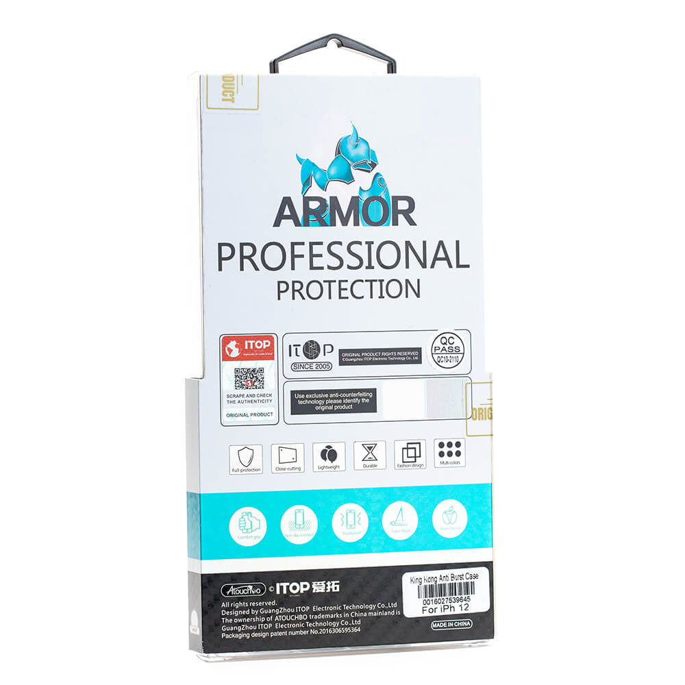 King Kong - Anti Burst for iPhone 15 Plus - Clear