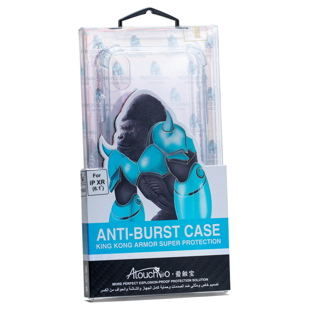 King Kong - Anti Burst for iPhone XR - Clear