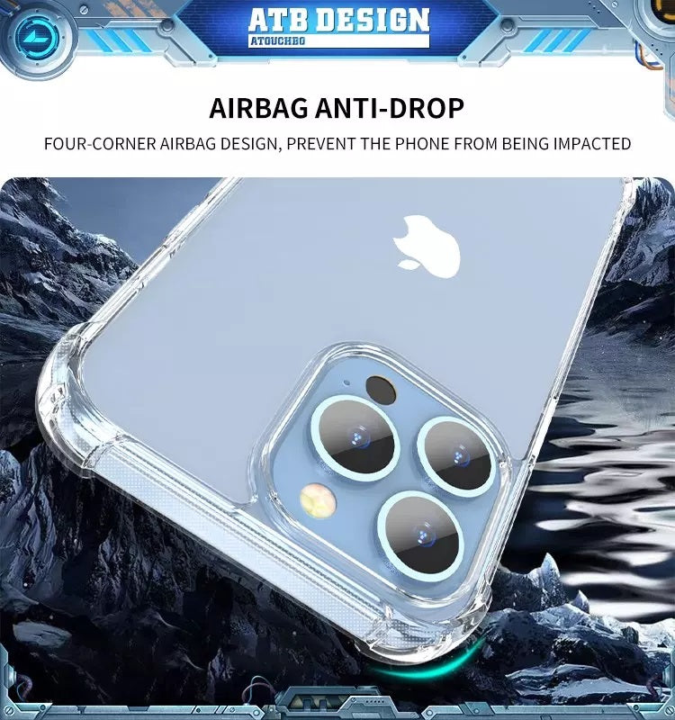 King Kong - Anti Burst for iPhone 14 Plus - Clear