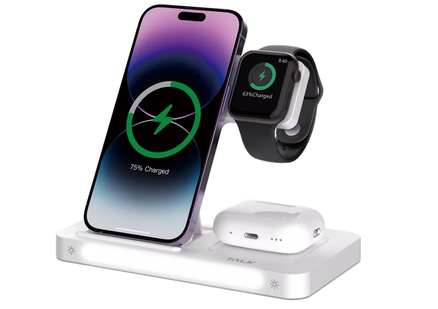 Devia 3 In 1 Bracket Wireless Charger