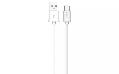 Devia - 1m (2.1A) USB to Type C Cable - White